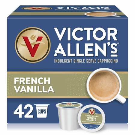 Victor Allen French Vanilla Cappuccino Single Serve Cup, PK42 FG015882
